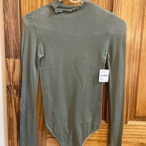 Free people bodysuit never worn with tags - xs/s